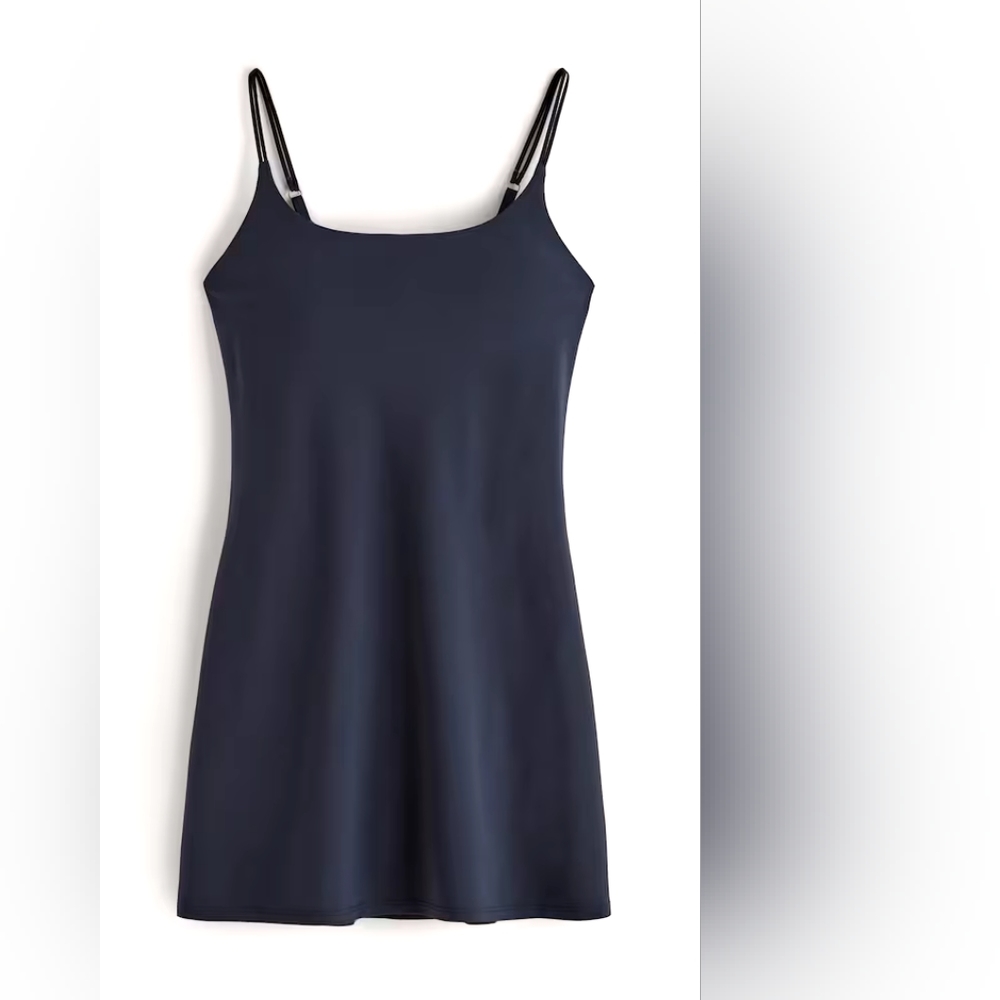 Abercrombie Traveler Mini Dress Petite Navy